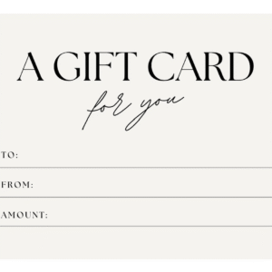 Gift Certificate